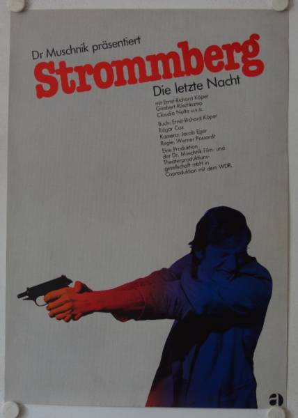 Strommberg - Die letzte Nacht originales deutsches Filmplakat